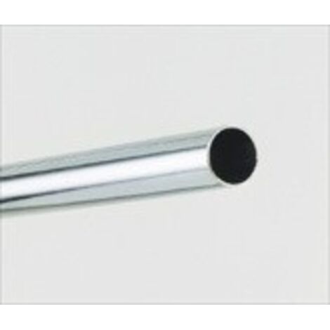 Duval Bilcocq – Tube acier chromé Ø25mm 3m – Finition résistante à la corrosion – Pour agencement intérieur et extérieur – Usage professionnel
