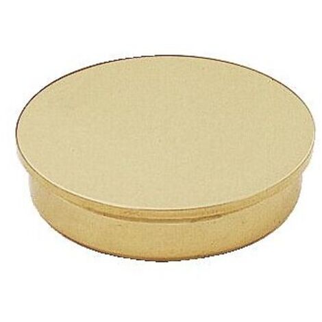 Embout laiton plat pour tube Ø 30 mm - 1A.10.59 - CUIVRINOX