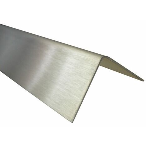 Cornières égales inox satiné longueur 2 m 30x30x0.8 - BILCOCQ DUVAL