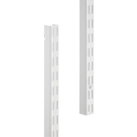 Crémaillères à suspendre pour crémaillères et consoles - Système suspendu - longueur 2140 mm - finition blanc - ELFA DEUTSCHLAND GMBH