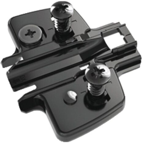 Plaques de montage cruciforme avec vis Euro 8099C - réglage par excentrique - Distance 0 - HETTICH FRANCE SCS
