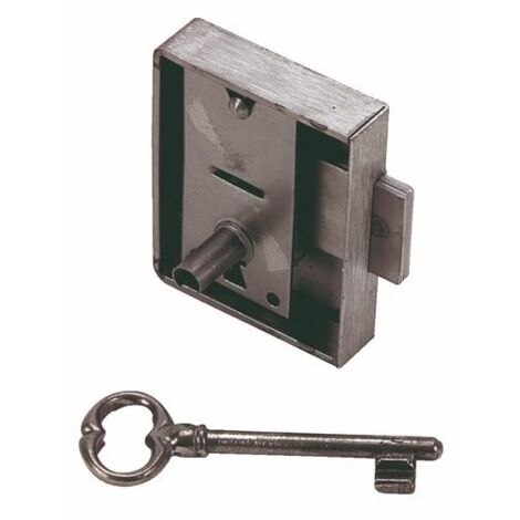 Serrure de style pour armoire gauche - Axe à 50 mm - PM305-50 G - DEVISMES