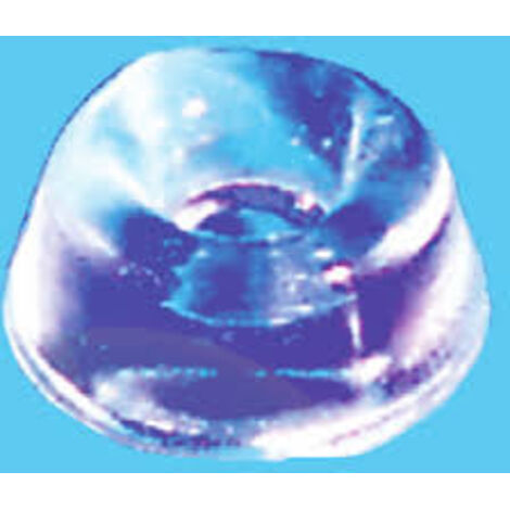 Butées autoadhésives anti-bruit Tibidy ronde. 22 x 10 mm. translucide - PRUNIER (1/2)