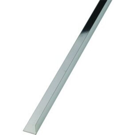 Duval – Cornière égale inox poli 30x30x0,8 mm – Longueur 2 m – Finition polie pour applications spécifiques – Robustesse et durabilité
