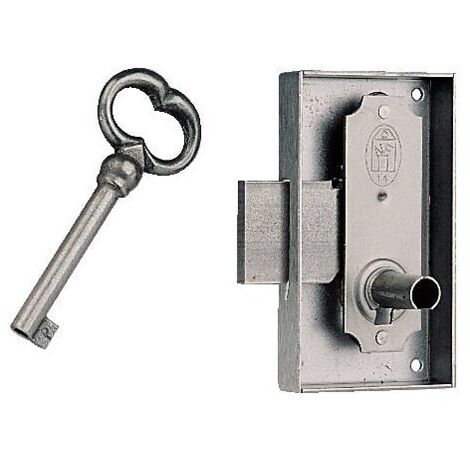 Serrure de bibliothèque 526 largeur 60 mm - axe 40 mm - droite - DEVISMES