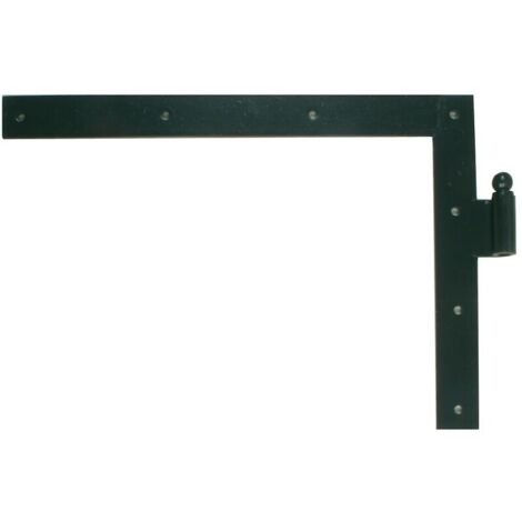 Penture à col élargi acier phorétique noir longueur 800 mm - TORBEL INDUSTRIE