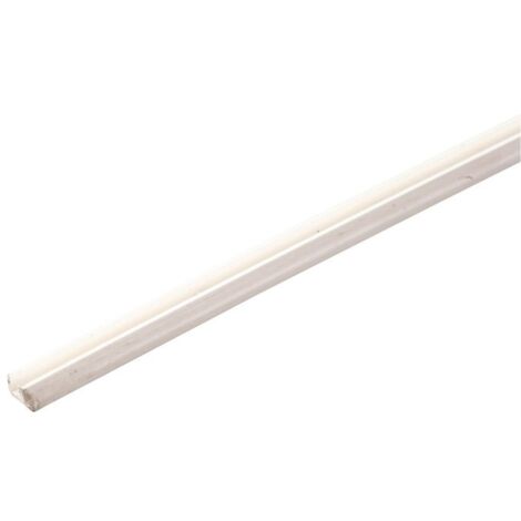 Joint PVC pour porte et fenêtre – Longueur 3 m – Fixation par support – Couleur blanche pour finition esthétique – Ellen (1/2)