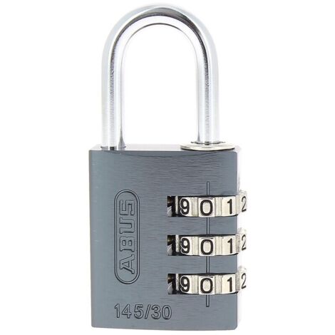 Cadenas à code de couleur Ancre - 3 molettes - Titanium - ABUS FRANCE (1/5)