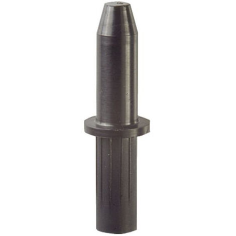 Axe amovible Ø 14 mm – Dimensions 43 + 34 mm – Finition composite noir – Pour gond de porte et de volet