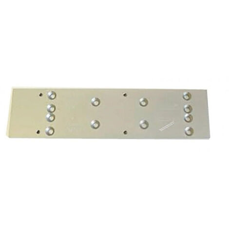 Plaque de montage pour ferme-porte TS71 - DORMAKABA Argent (1/2)