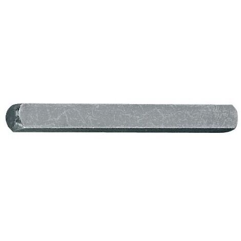 Tige carrée 7 x 140 mm non percée en inox 303 - SAS DUBOIS INDUSTRIE