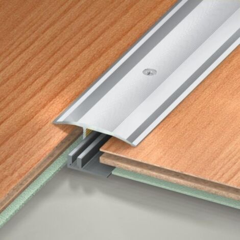 Seuil extra-plat à visser aluminium avec petit socle largeur 48 mm longueur 2700 mm - DINAC