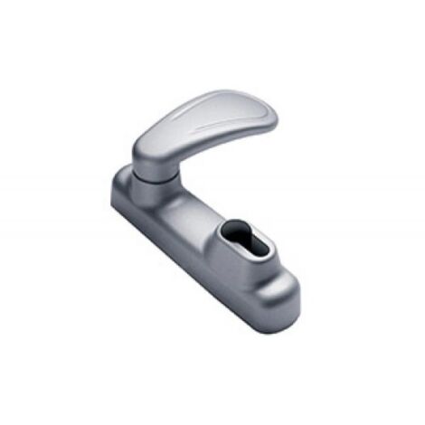 Béquille à cylindre Oltre Horus 8573A finition gris ral 9006 satiné - FAPIM SPA (1/2)
