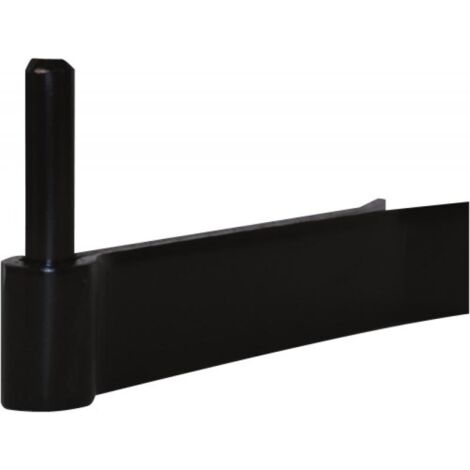 Gond à sceller 135 mm pour pentures à col élargi acier phorétique noir axe Ø 12 mm - TORBEL INDUSTRIE