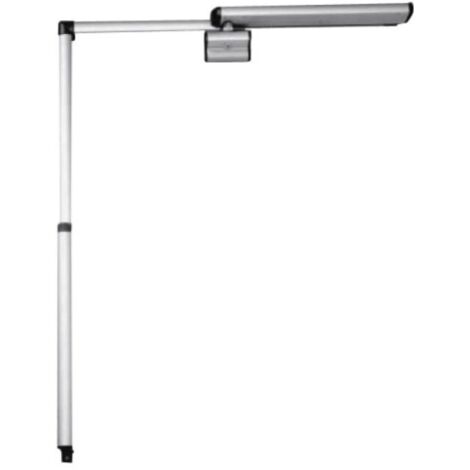 Profil de recouvrement pour ferme imposte OL 90 blanc 9010 en 3000 mm - GEZE