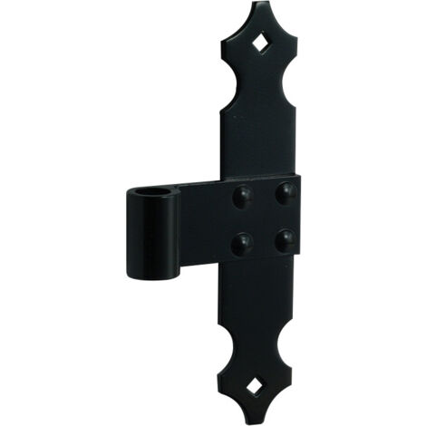Penture intermédiaire - Volet : Simple - Teinte : Noir satiné - TORBEL