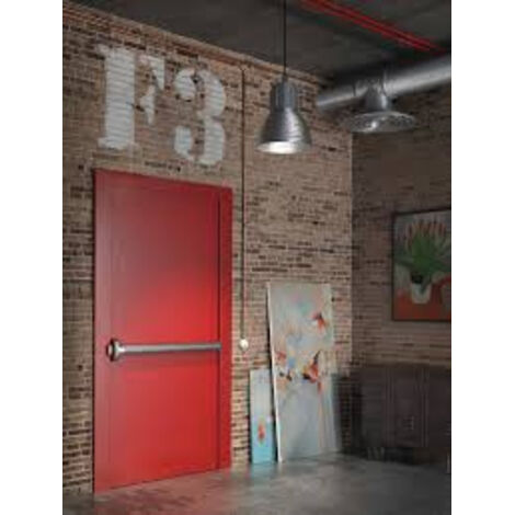 Fapim – Serrure antipanique 3 points latéraux – Système autoblocant – Insert polymère technique – Pour porte jusqu'à 1000 mm – Finition noir RAL 9005