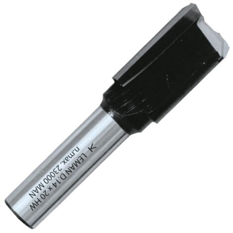 Mèche à rainer droite DEF.40.68 Q 8mm D 22mm - LEMAN - 408.722.00