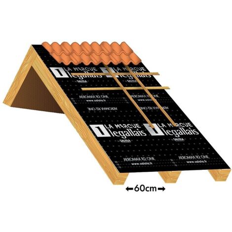 Écran sous-toiture universel 3 couches PREMIUM TONNARA 165g-m² W1 étanche à l'eau et à l'air rouleau de 1.5m par 50m - SALOLA