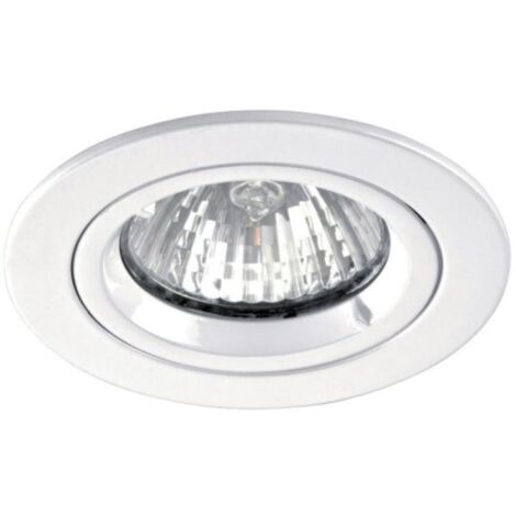 SPEED 50 R 12 Encastré GU5,3 rond fixe blanc Lpe non incl. ARIC 4856