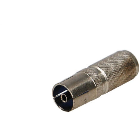 Fiche femelle TV métallique Ø 9.52 mm - EVICOM (1/3)