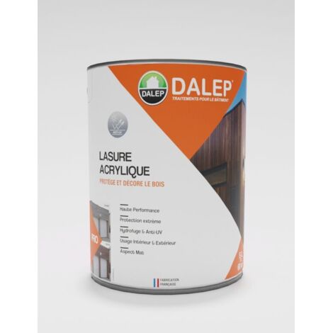 Lasure acrylique Lavrec finition chêne moyen bidon de 5 litres - DALEP (1/2)