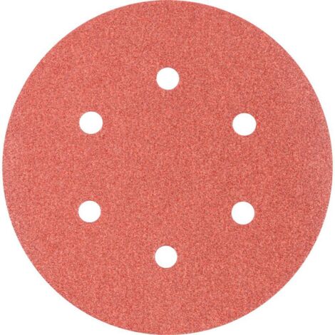 Disque abrasif auto agrippant kss 150 mm 6 trous grain100 boîte de 25 - 588154 - PFERD - PFERD-RUGGEBERG-FRANCE (1/5)