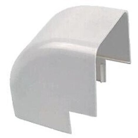 Coude 90° angle extérieur blanc pour goulotte 80x60 mm - EID