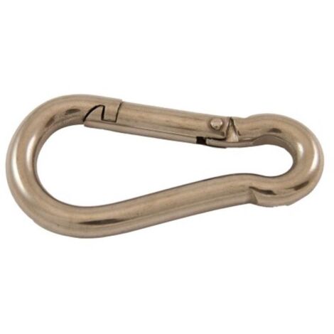 Mousqueton inox - Diamètre : 8mm (1/2)