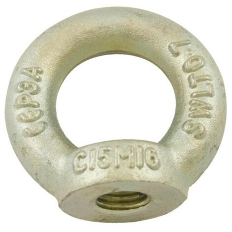 Anneau de levage DIN 582 femelle 90 à 8600 kg - Diamètre : 8mm