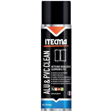 Mousse nettoyante pour menuiserie PVC-ALU CLEAN aérosol 650-500 ml - ITW SPRAYTEC ITECMA