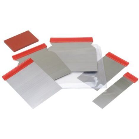 L'Outil Parfait – Trousse carrossier 5 lames japonaises – Acier trempé – Cale à enduire en caoutchouc souple – Pour travaux de finition (1/3)
