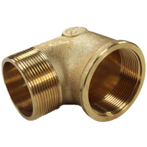 Coude laiton 90° M-F 50x60 - SOBIME