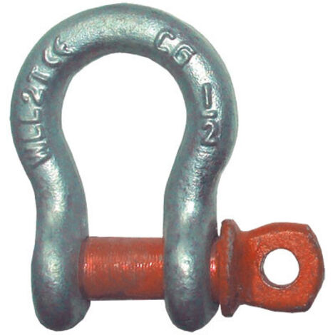 Manille lyre haute résistance 0,33 à 55 T - Capacité : 4750 kg