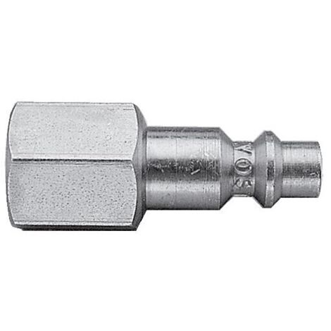 Embout taraudé femelle air comprimé IRP 08, taraudage 3/8 pouce gaz