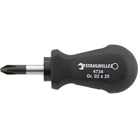 Tournevis empreinte PHILLIPS court DRALL - PH2x25 mm - STAHLWILLE EDUARD WILLE GMBH &CO.KG (1/3)