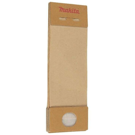 Sacs à poussières en papier MAKITA 193293-7 pour ponceuses vibrantes