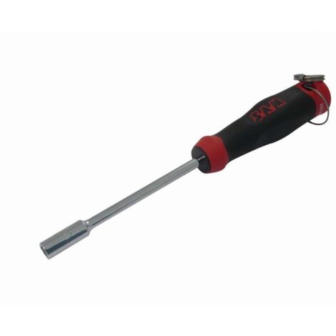 Clé à Douille emmanchée pour vis à accès limité 10 mm + clip Inox FME 292P-10-FME - SAM OUTILLAGE (1/3)