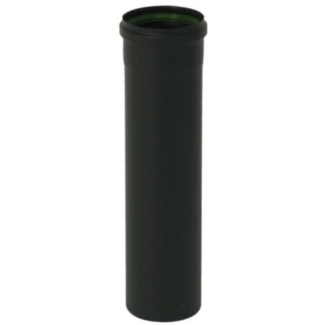 Tuyau noir mat 50 cm Ø 100 + joint - TOLERIE EMAILERIE NANTAISE (1/4)