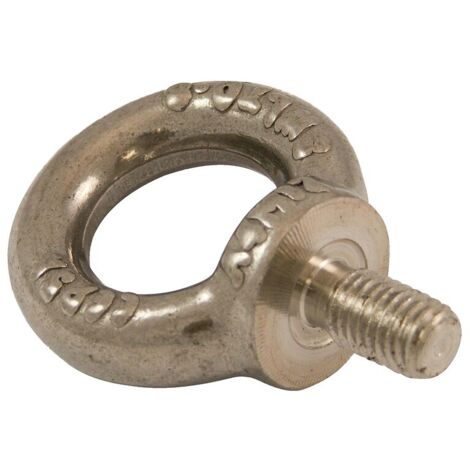 Anneau de levage mâle DIN 580 inox 180 à 3600 kg - Diamètre : 12mm