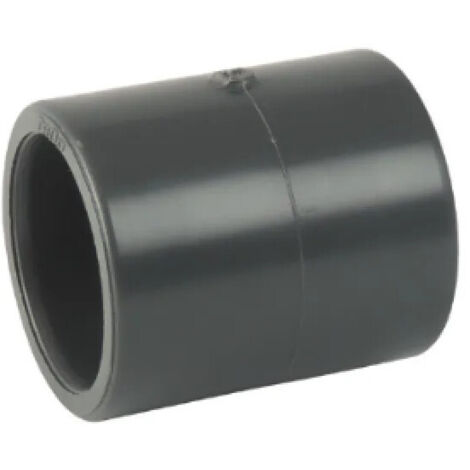 Raccord d'évacuation PVC – Manchon pression 50 mm – Conformité EN 1452 – Utilisation pour adduction d'eau potable et irrigation