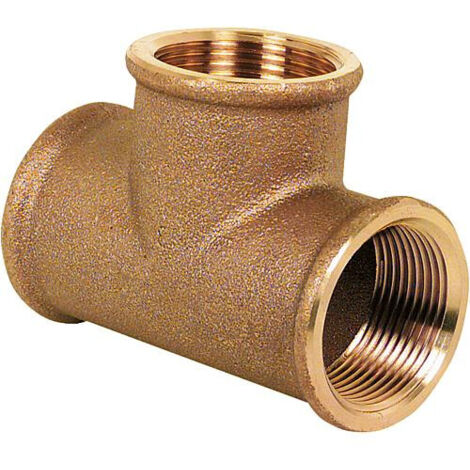 Té bronze FF 15x21 264222 - VIEGA SARL (1/2)