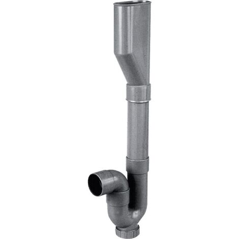 Siphon machine à laver Compact avec entonnoir sortie verticale - PLASTIB (1/2)