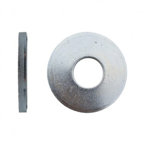Rondelle plate pour boulon de charpente bois zingué D20 mm 22 x 60 x 6 mm - BIVI (1/2)