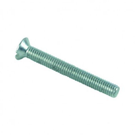Vis à métaux tête fraisée fendue Zingué - 3 x 50 mm - BIVI (1/2)