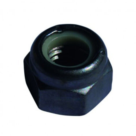 Écrou NYLSTOP hexagonal NFE 25409 P8 classe 8 zinc nickel - 6 mm (1/2)