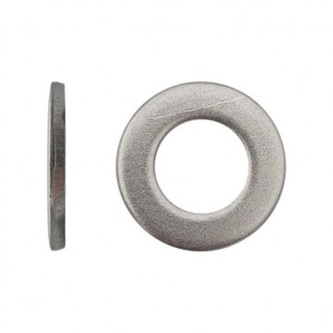 Rondelle plate moyenne (M) NFE 25514 inox A2 - 4 mm - BIVI (1/2)