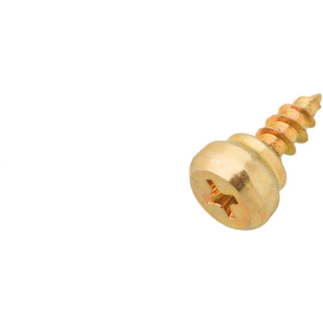 Boite de 500 vis de fixation de pare-closes acier zingué blanc - Ø4x15,8mm PVCC74 (1/2)