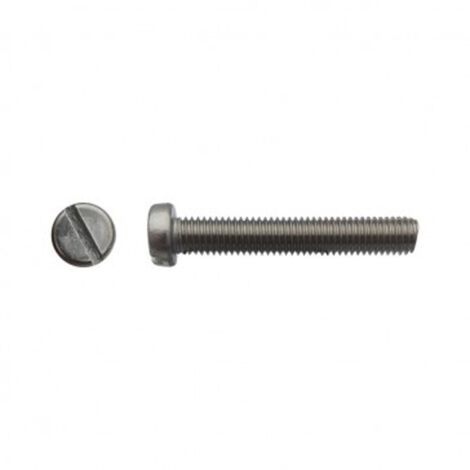 Vis à métaux tête cylindrique fendue Inox A4 - 3 x 6 mm - BIVI (1/2)