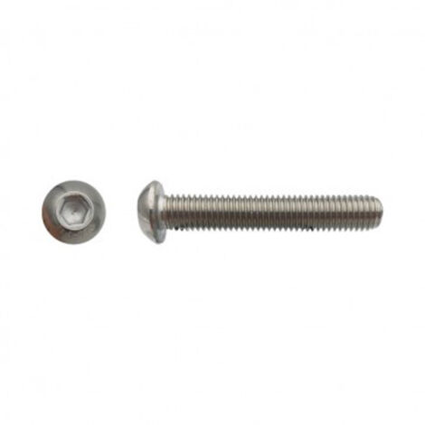 Vis tête bombée six pans creux (BHC) Inox A2 - 5 x 10 mm - BIVI (1/2)